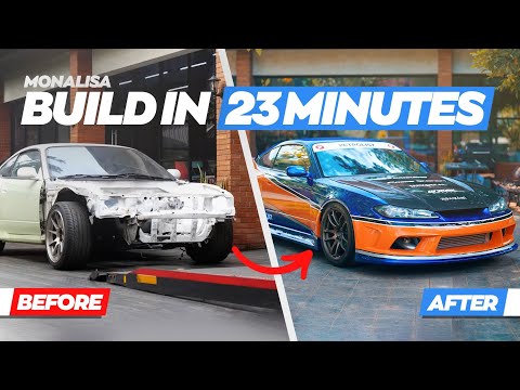 Building a Tokyo Drift Monalisa RB26 Silvia S15 in 23 Minutes