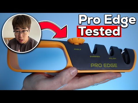 I Bought Ray The Sharpener's Pro Edge...