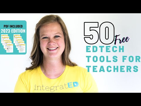 50 Free Tech Tools for Teachers | 2023 Edition