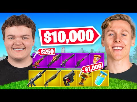 Buying our Loadout to VS in Fortnite!