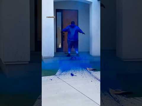 Porch Pirate Blue Himself 😂