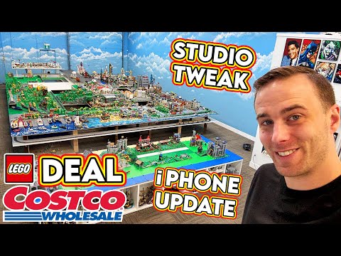 Costco LEGO Deal | Studio Electrical Upgrades | iPhone Update