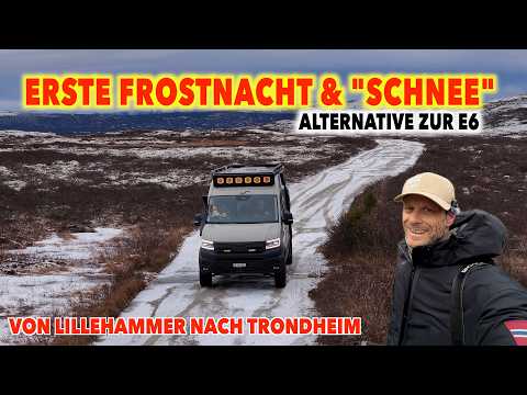 #1279 KALT & SCHNEE | Lillehammer-Trondheim, Hochlandquerung abseits der E6, EcoFlow Power Hub Info