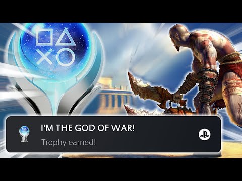 God Of War's Platinum Trophy Was A Challenge For the GODS