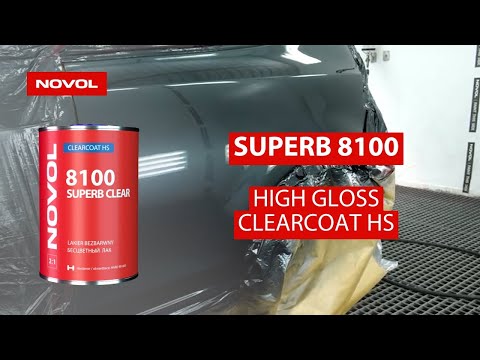 [EN] NOVOL SUPERB CLEAR 8100 - high gloss clearcoat HS