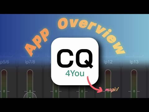 Allen & Heath - CQ4You App Overview