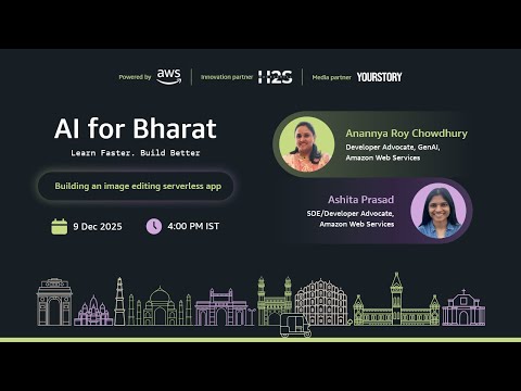 Workshop 3: Building an image editing serverless app | AI for Bharat