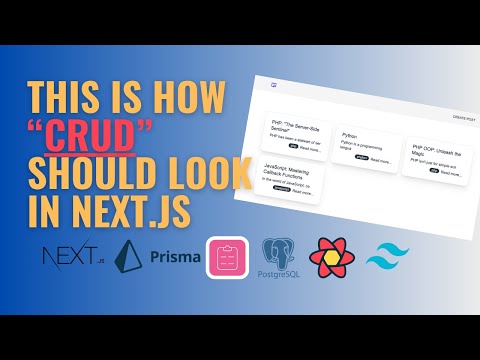 Full-Stack Next.js Blog App with Prisma and Tanstack React Query