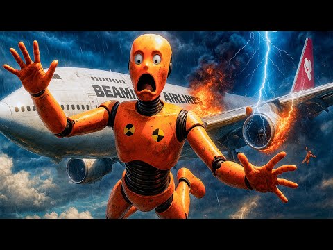 FLIGHT TO HELL | Epic Airplane Crashes - BeamNG.Drive 🚨✈️