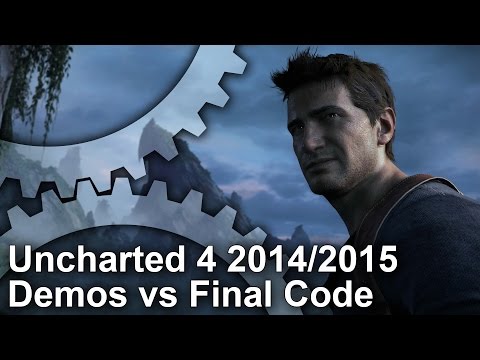 Uncharted 4: 2014/2015 Demos vs Final Game Graphics Comparison