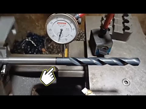 Genius invention should be patented!  The  tool that every lathe worker cannot do without. 