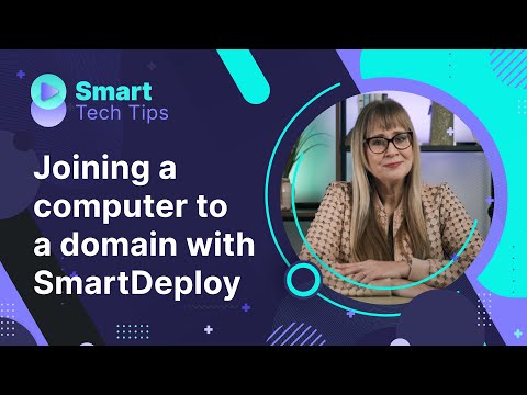 Joining a computer to a domain with SmartDeploy