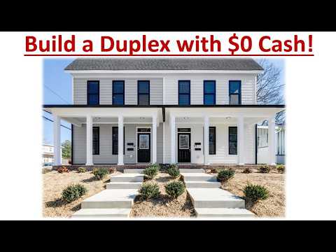 How to Develop Duplexes with Zero Cash - Build to Rent Real Estate Training