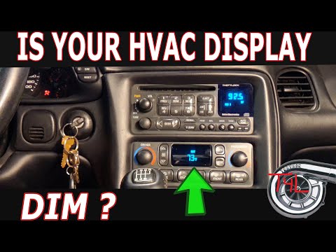 Dim C5 Corvette AC Display? This DIY Fix Actually Works!