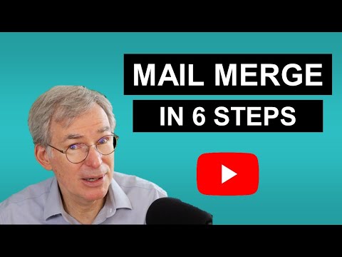 Mail Merge in 6 Steps