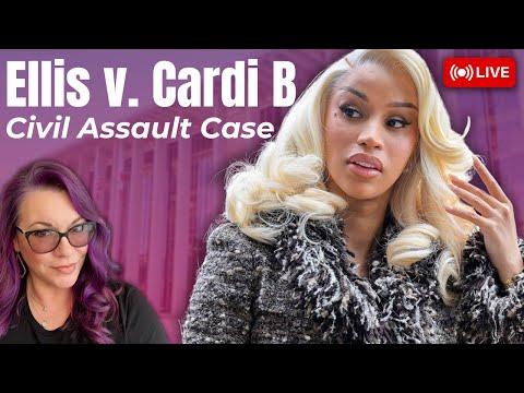 Ellis v. Cardi B Civil Assault Trial - Opening Statements, Witnesses, Cardi B testimony pt. 1