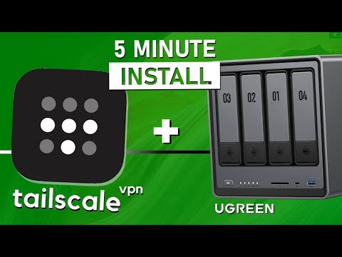EASY UGREEN NAS Tailscale Installation Guide (Full Encryption in 5 Minutes)