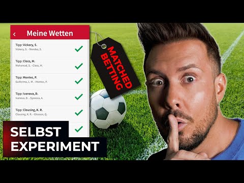 Geld verdienen mit Sportwetten Methode "Matched Betting" 2022