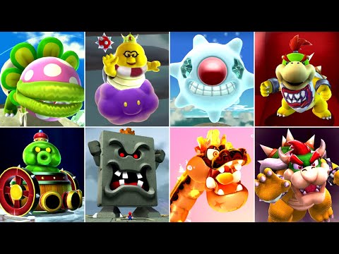 Super Mario Galaxy 2 - All Bosses (No Damage)