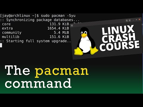 Linux Crash Course - The Pacman Command