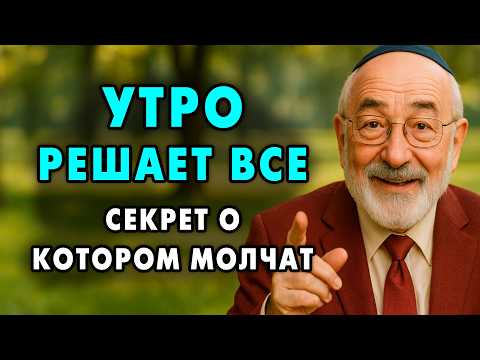 Вот что нужно Делать каждое Утро, чтобы Замедлить Старение! Еврейская мудрость
