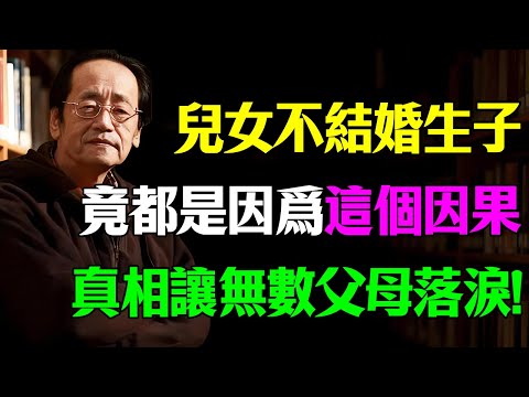 倪海廈：兒女不結婚，不要孩子，竟都是因爲這個因果，真相讓無數父母落淚！#倪海廈 #老年健康 #易經智慧