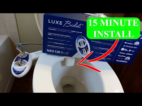 How to Install LUXE Bidet NEO 120 - Self-Cleaning Nozzle