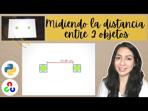📏 MIDIENDO la DISTANCIA entre 2 objetos | Python - OpenCV