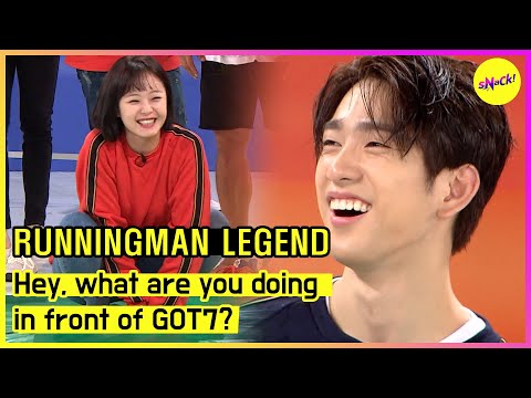 [RUNNINGMAN THE LEGEND]Hey, what are you doingin front of GOT7? (ENGSUB)