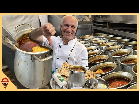 100 Years of Authentic Persian DIZY in Tehran's Grand Bazaar | ABGOOSHT!! | Tehran Best FOOD Bazaar!