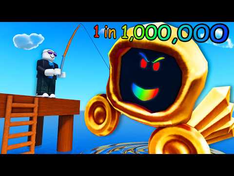 catching LEGENDARY loot in Roblox magnet fishing...