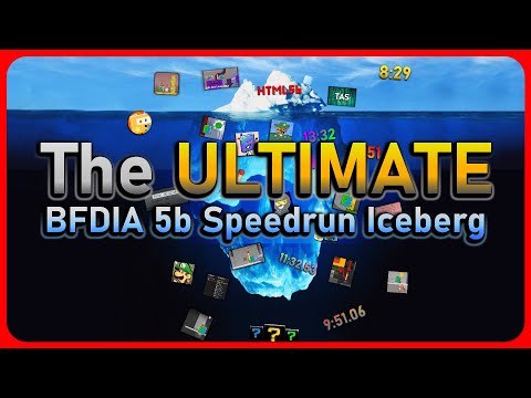 BFDIA 5b's INCREDIBLE Speedrun Iceberg.