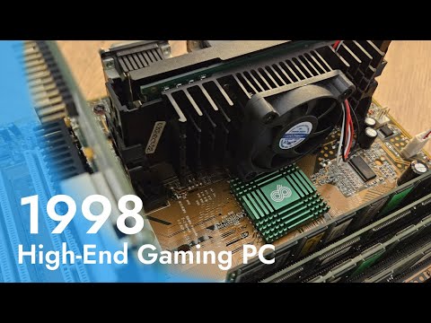 1998 High-End Gaming PC Build & Benchmark ( Early Slot 1 and 440BX )