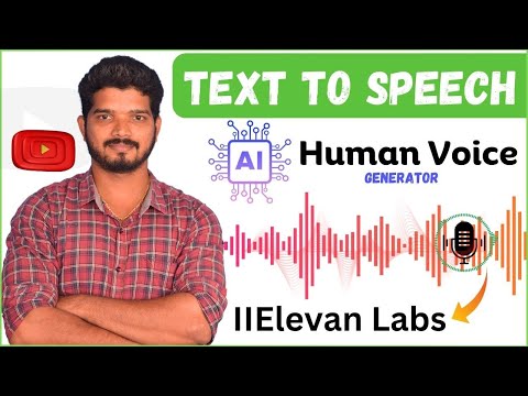 Best AI Voice Generator Sound Like a Human Voice in Tamil | Eleven Labs | Text to Speech Ai Tamil