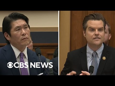 Watch: Rep. Matt Gaetz questions Robert Hur over Biden classified documents probe