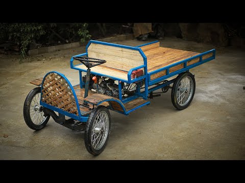 I fulfilled my dream when I was 15 years old and built my own car.