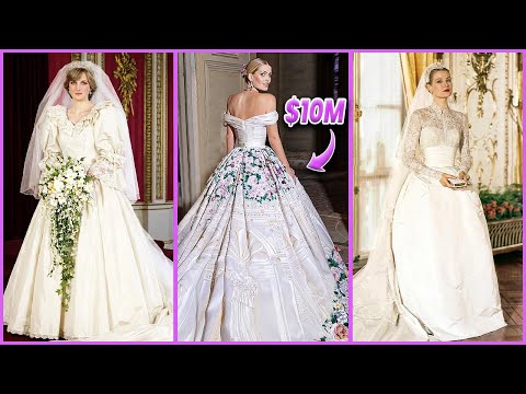 Top 21 Most Beautiful Royal Wedding Dresses in History!