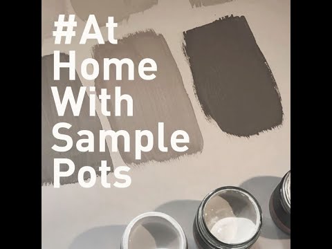 Choosing colour for your interior - top tips for using paint sample pots