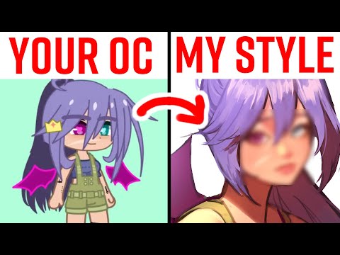 REDRAWING YOUR CHARACTERS?? 🫦