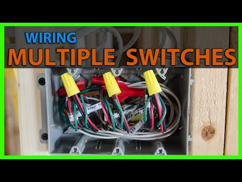 How To Wire a Multiple Gang Switch Box Rough In