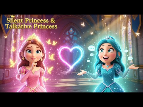 Silent Princess & Talkative Princess - Fairy Tale , Bedtime Story Day 24/30 English Stories for Kids