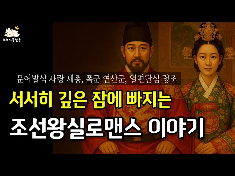 틀어두고 주무세요.🌙『 조선왕조실록 : 로맨스 이야기 』 _ 수면낭독 _ 베스트셀러 오디오북 _ 책읽어주는여자 