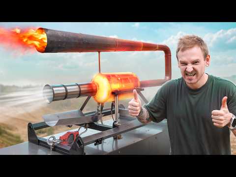 САМОДЕЛЬНЫЙ РЕАКТИВНЫЙ ДВИГАТЕЛЬ