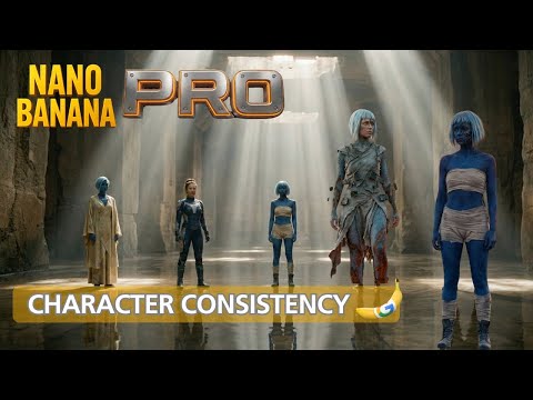 5 Characters, 3 Worlds Nano Banana Pro Consistency Test