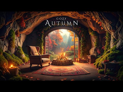 COZY AUTUMN | Relaxing Autumn Ambient Music with Rain - Soothing Soundscape for Relaxation & Sleep