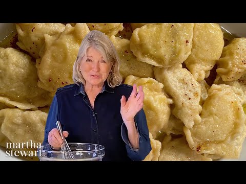 Martha Stewart Makes Pierogi From Big Martha’s Recipe | Homeschool with Martha | Everyday Food