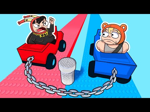 We're CHAINED TOGETHER in Roblox