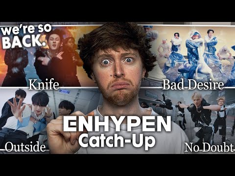 ENHYPEN CATCH-UP! (Knife, Bad Desire, Outside, No Doubt | Reaction)