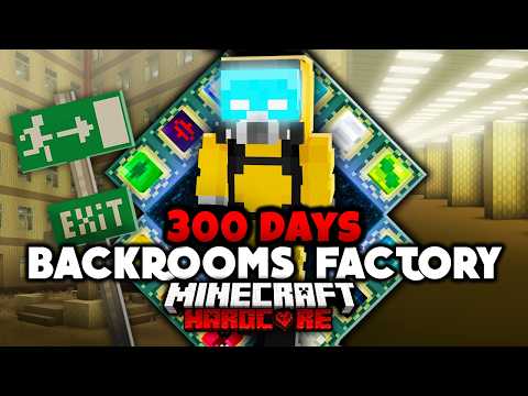 I Survived 300 Days in Liminal Industries in Minecraft Hardcore