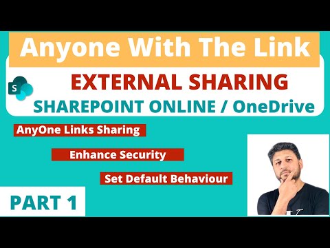 Anyone With The Link SharePoint Online & OneDrive External Sharing: Part 1